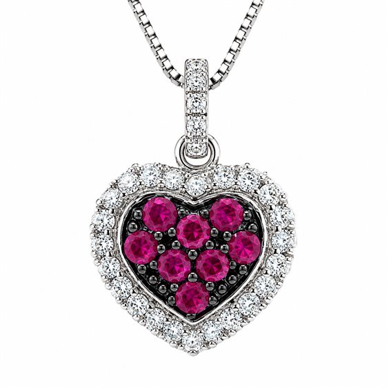 Collana Vidali Gioielli Donna in Argento Zircone COAR-84-34 - COAR-84-34